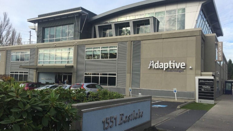 Exterior of Adaptive's original Seattle HQ